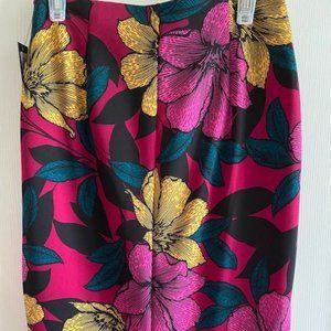 Worthington Floral Skirt